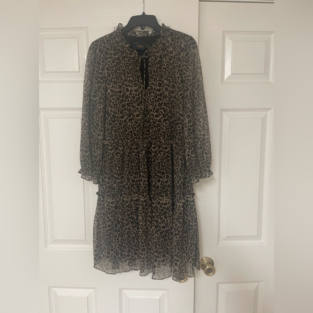 Flirty, Leopard Print Dress